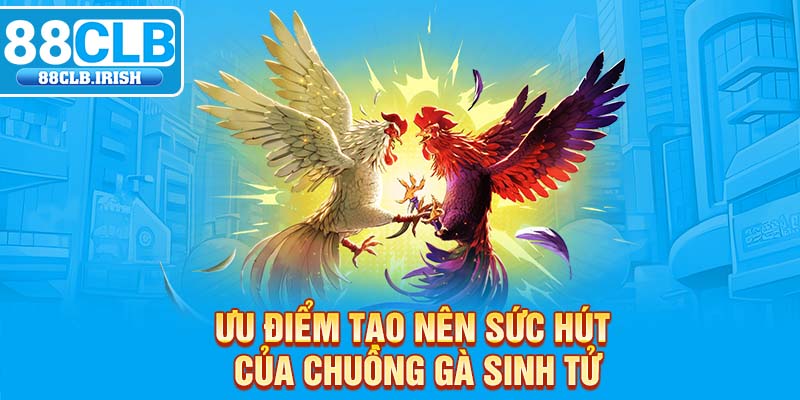 Ưu điểm tạo nên sức hút của chuồng gà sinh tử